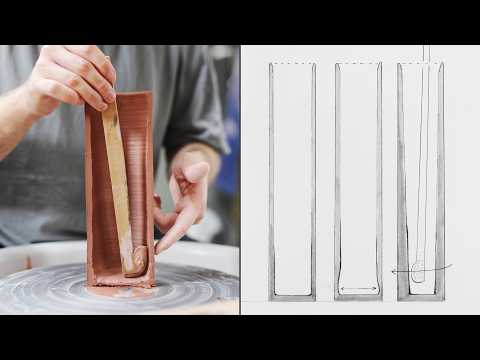 How to Throw & Trim Narrow Cylinders — A Surprisingly Difficult Shape!