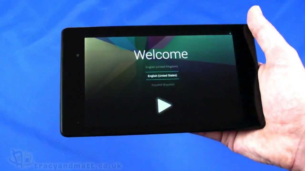 Asus Google Nexus 7 (2013) unboxing and demo video