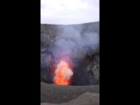 Eruption Mt. Yasur, Vanuatu Islands