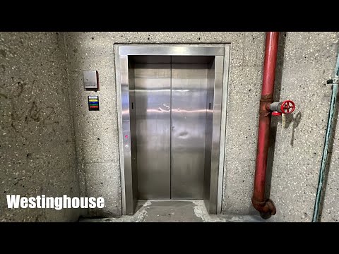 Scenic Westinghouse Hydraulic Elevator at the State and Main Garage in Rockford, IL