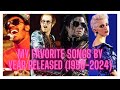 My Favorite Songs By Year Released 1950 2024