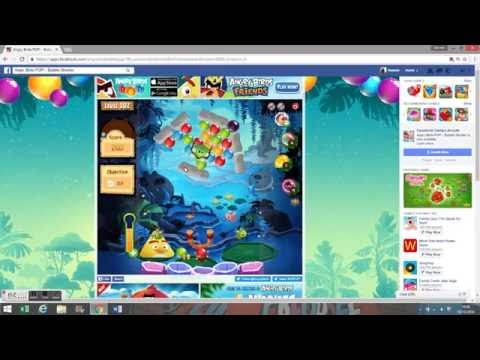 Angry Birds POP! on Facebook - Level 102 Walkthrough