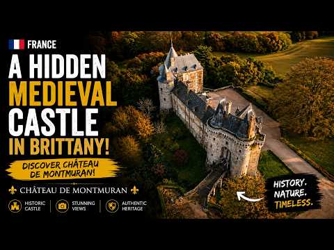 Château de Montmuran from Above | Medieval Power in the Heart of Brittany