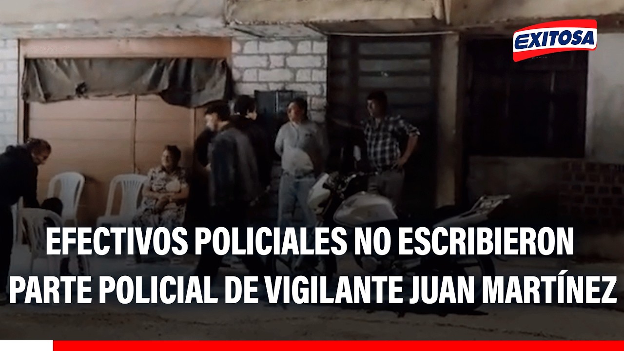 🔴🔵Parte policial de Juan Martínez lo firmó médico de turno, señala abogado Roberto Arteaga