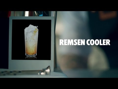 REMSEN COOLER DRINK RECIPE - HOW TO MIX