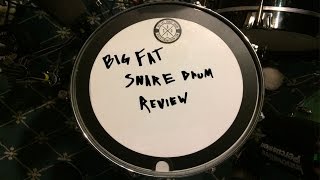 Video thumbnail for Big Fat Snare Drum Review by rdavidr