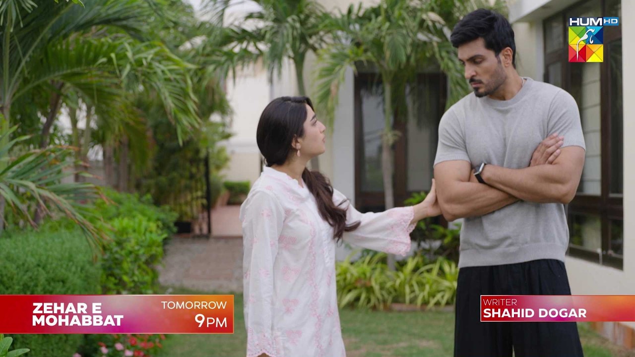 Zehar-e-Mohabbat - Ep 21 Promo - Tomorrow At 10 Pm On Youtube [ Zoha Tauqeer - Omer Shahzad ]