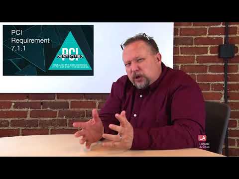 PCI Requirement 7.1.1 – Define Access Needs for Each Role