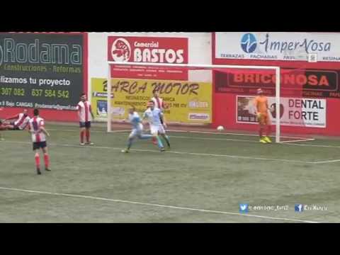 Resumen Alondras CF 2-4 SD Compostela