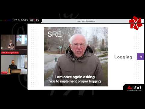 esc@pe 2021 | Site Reliability Engineering: Operations and resilience done by devs