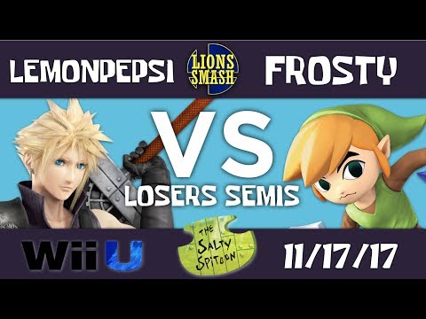 The Salty Spitoon #5 - Lemonpepsi (Cloud) vs Frosty (Samus, Toon Link) - Smash 4 Losers Semis