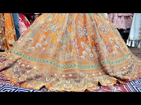 Beautiful Bridal Lehenga Collection in Chandni Chowk | Bridal Lehenga Design 12,000-35,000 Range 