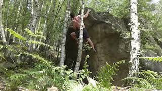 Video thumbnail of New Born, 6C. Modřín