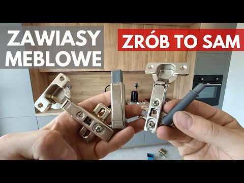 Jak wymienić ZAWIASY MEBLOWE 🪛📐 Zobacz 🤳co zrobić żeby fronty w kuchni nie trzaskały ✅