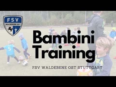 Bambini  Kinder Fussball in Stuttgart, FSV Waldebene Ost