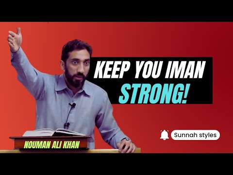 How we lose our iman(faith)- one of regrets on the judgement day | nouman Ali khan!
