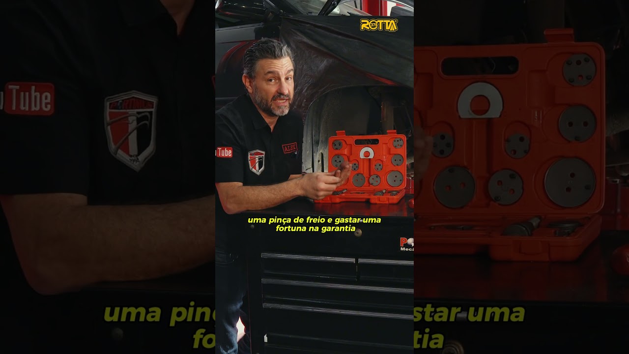 Ferramenta para retornar êmbolos da pinça de freio da @rotta.376
