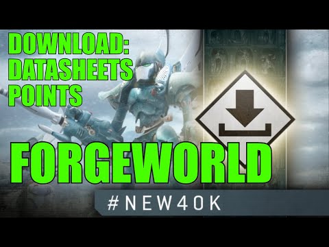 UNLEASH the TITANS... Games Workshop MASSIVE Mic Drop!  Free Forgeworld Warhammer 40,000 Downloads