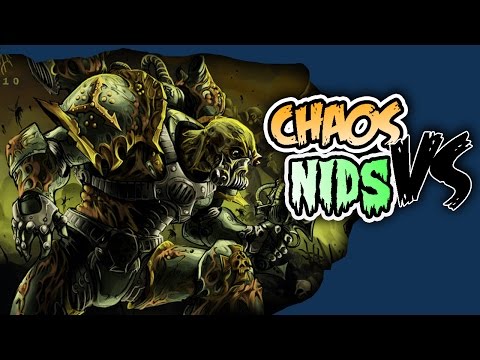 7th Edition 40k Battle Report - Chaos Space Marines VS Nids