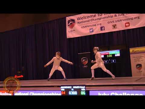 St Louis SN 2018 D1MS - L4 - Daryl Homer v Andrew Mackiewicz