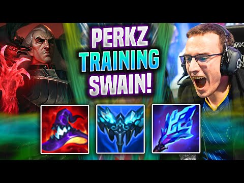 PERKZ TRIES SOME SWAIN SUPPORT! - VIT Perkz Plays Swain Support vs Lulu! | Preseason 2022