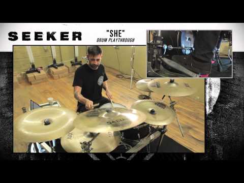 SEEKER "She" Drum Demonstration (Sick Drummer Exclusive)