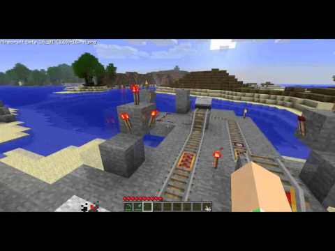 Insane Redstone 4-Way Junction in Minecraft