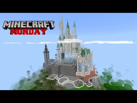 EPIC! Building Cinderella's Castle in Minecraft