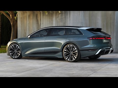2024 Audi A6 Avant e-tron 469馬力の驚異的な電動ラグジュアリーワゴンの詳細動画