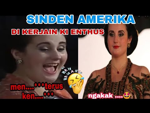 Sinden#Amerika#di kerjain#ki Enthus#men***l#terus#ken***🤭lucu#saru#bikin#perut#mules#😂