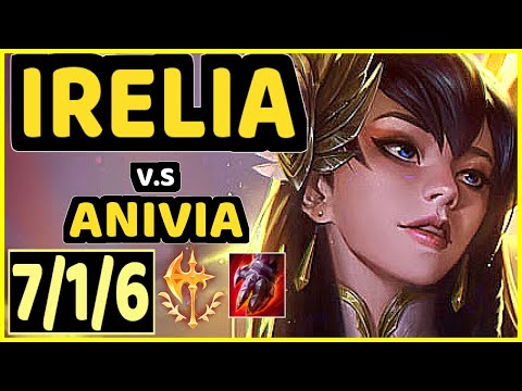 XICO (IRELIA) vs ANIVIA - 7/1/6 KDA TOP CHALLENGER GAMEPLAY - EUW