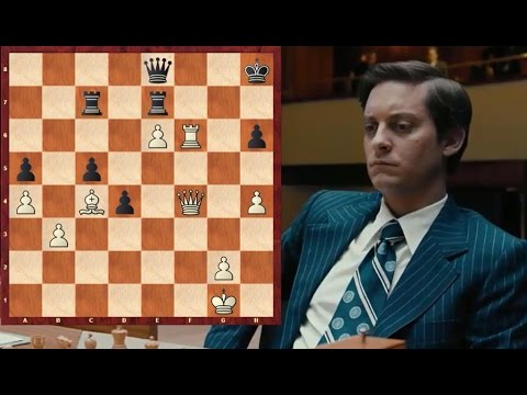 Легендарная 6 партия матча Фишер - Спасский по фильму 'Жертвуя пешкой'! | Fisher - Spassky 6 game