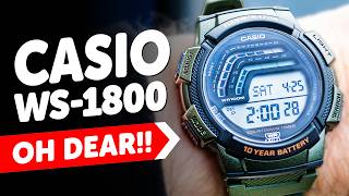 #CASIO WS-1800 (Module 3583) Review - Why it is DISAPPOINTING!