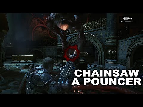 GEARS OF WAR 4 - CHAINSAW A POUNCER