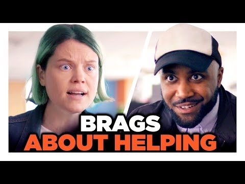 Bragging That You Did a Nice Thing