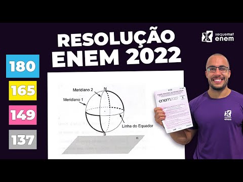 🔘Questão 180 - Caderno Azul | Projeção Ortogonal | MATEMÁTICA ENEM 2022