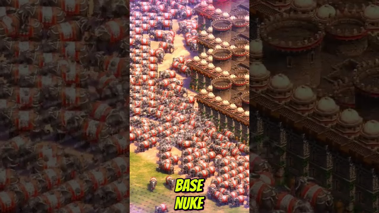Base Nuked (AoE2) #Shorts