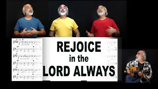 Sing-along ROUND: Rejoice In The Lord Always - Dale Reichel