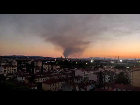 IMPRESSIONANTE INCENDIO DEL 3 GIUGNO 2021