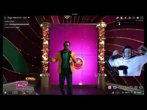 TYLER STRIKES VINCE 1750 EURO al CRAZY TIME