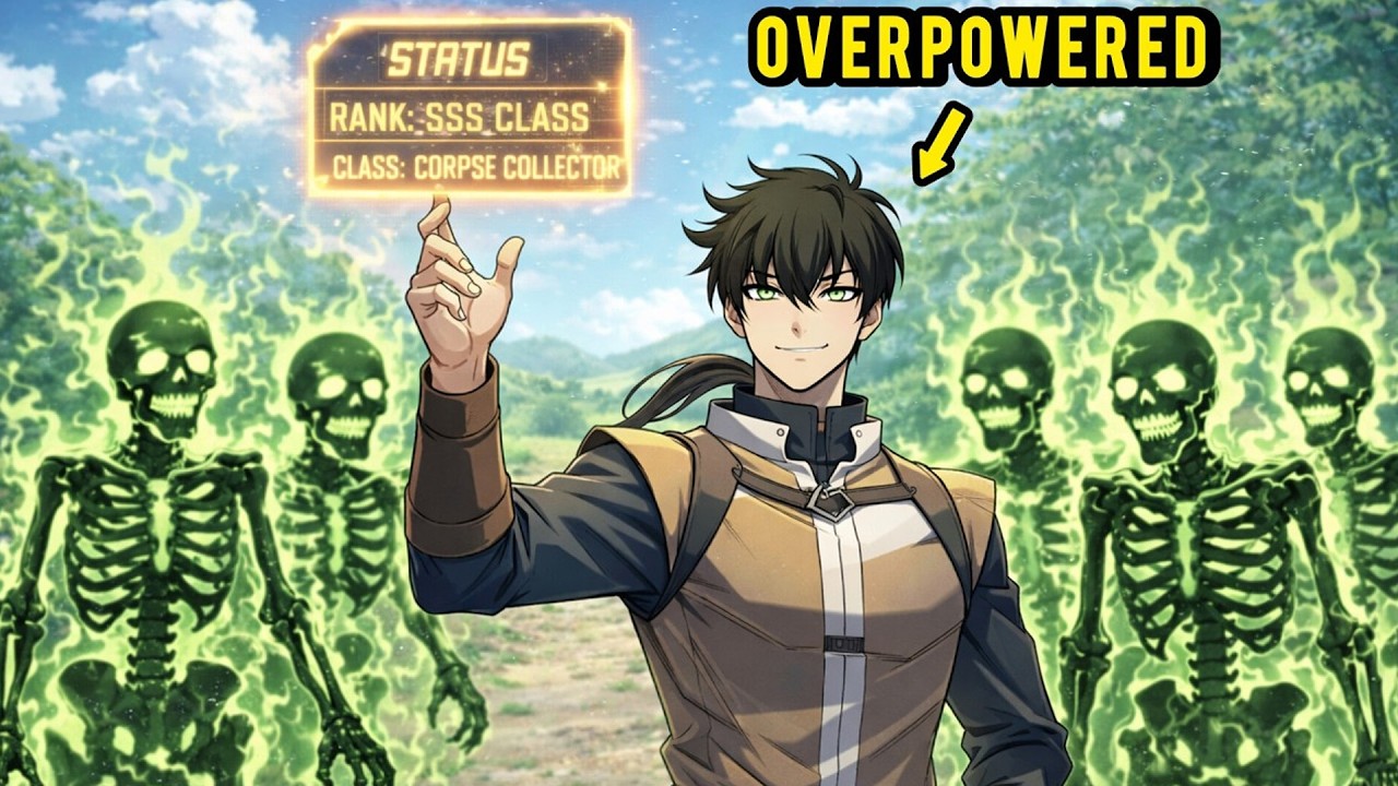 In a One-Skill World, He Steals Countless Skills from the Dead! | Manhwa Recap
