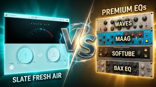 Video thumbnail for Slate Digital Fresh Air vs Waves, Maag, Softube, Bax EQ by Czar
