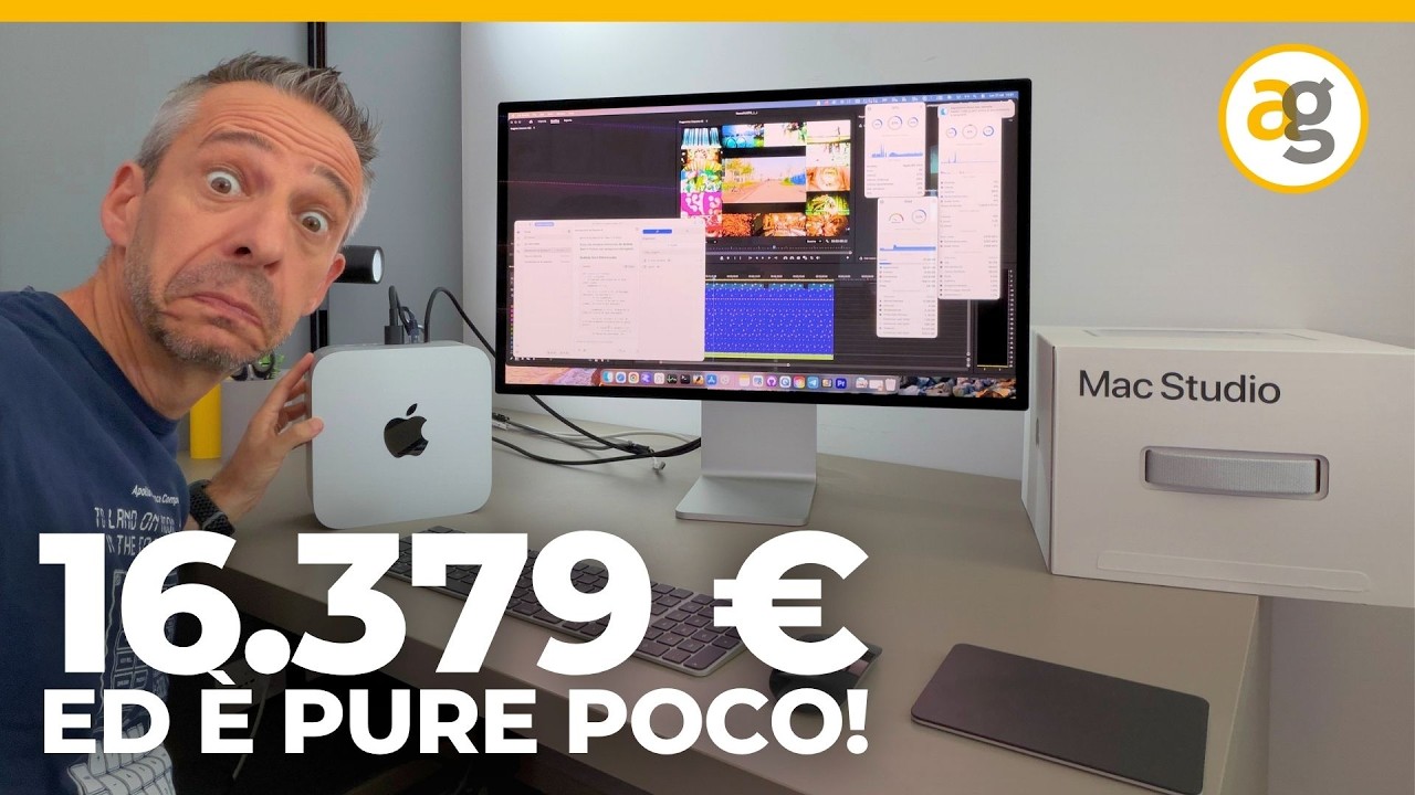 NUOVO MAC STUDIO M5 ultra 256gb RECENSIONE e TEST AI LOCALE