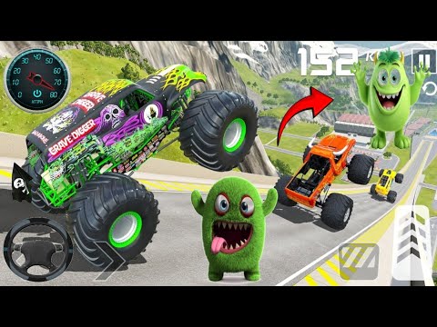 Monster Truck Stunt Racing -  New updates Extreme Mega Ramp Driver Simulator 2026 - Android gameplay