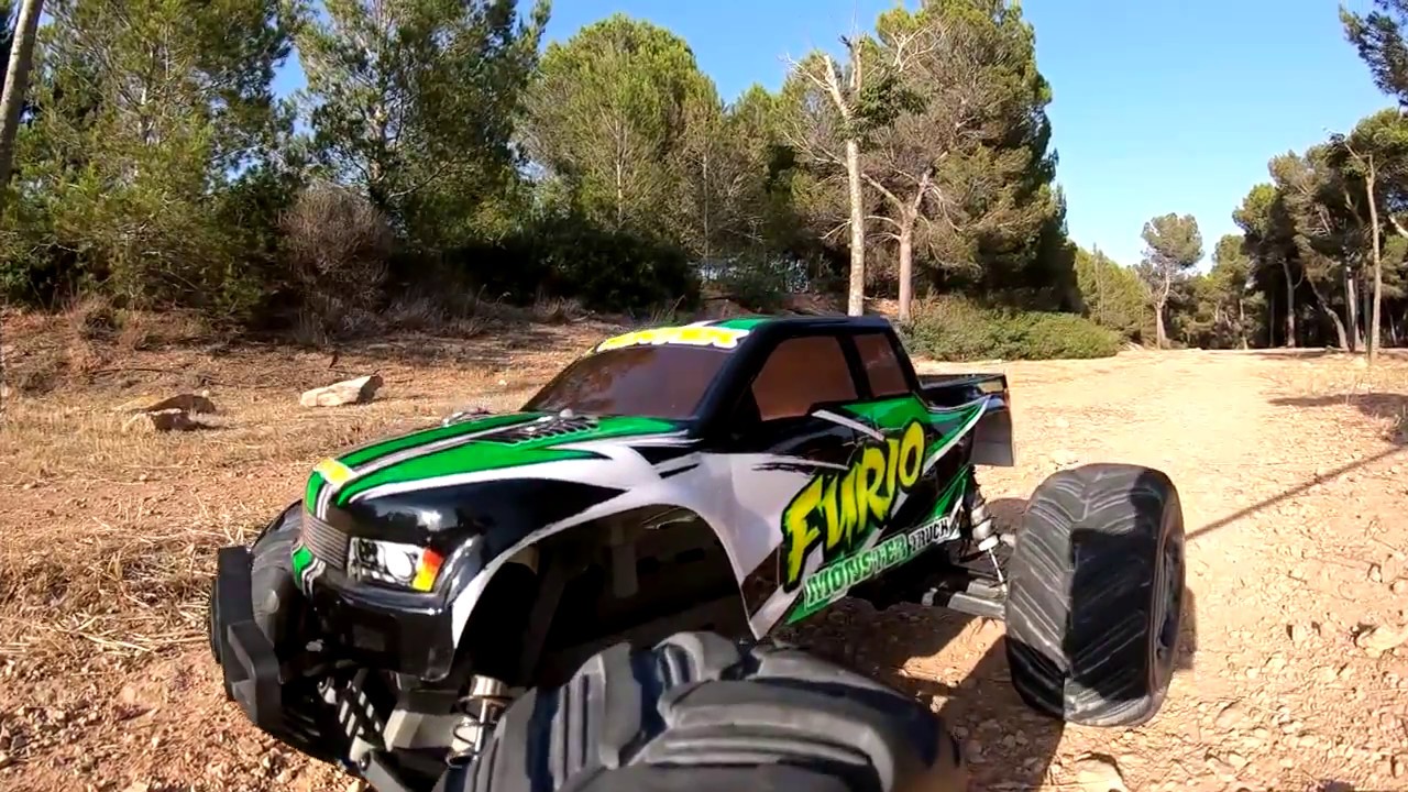 RC auto FURIO elektro Offroad Monster truck