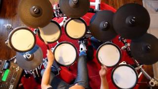 RUSH - Vital Signs - Drum Cover (Jammit Backing Track)