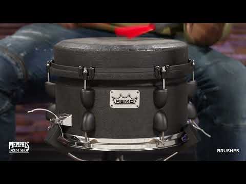 Remo 12x9 Mondo Snare Drum - Black Earth (MD-3092-BE)