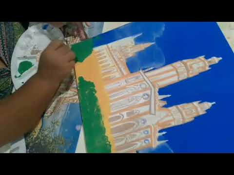 Pintura iglesia san Nicolás