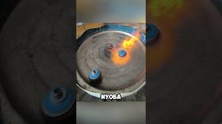Download lagu Beyblade metal full efek api! 🔥🔥🔥🔥 #eksperimen #beyblade #diybeyblade #gangsing #mainanviral mp3