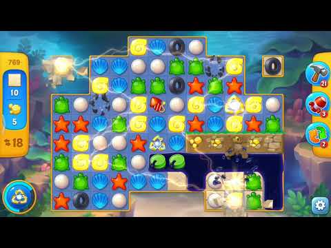 Fishdom Hard Level 769